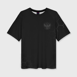Женская футболка oversize 3D Russia Legend 2024 