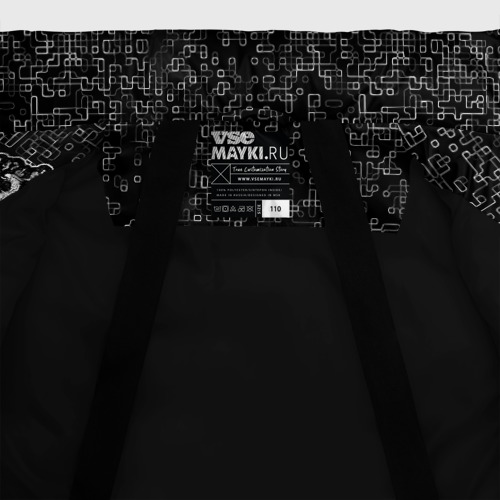 Зимняя куртка для девочек 3D Russia digital 2024, цвет черный - фото 7