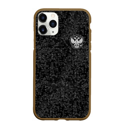 Чехол для iPhone 11 Pro Max матовый Russia digital 2024