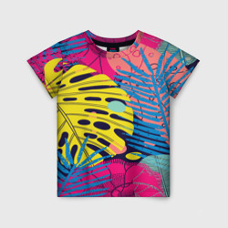 Детская футболка 3D Тропики fashion