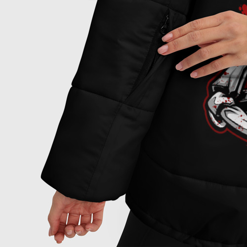 Женская зимняя куртка Oversize Pudge, цвет черный - фото 6