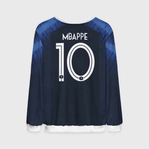 Мужской свитшот 3D Mbappe home WC 2018, цвет белый - фото 2