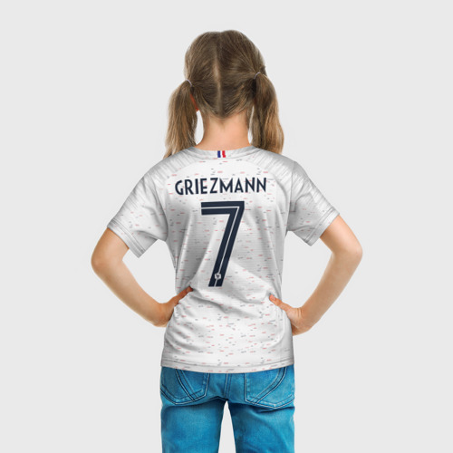 Детская футболка 3D Griezmann away WC 2018, цвет 3D печать - фото 6