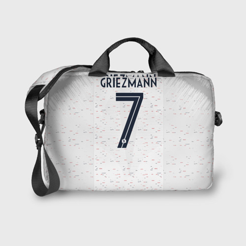 Сумка для ноутбука 3D Griezmann away WC 2018, цвет 3D печать - фото 2