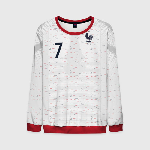 Мужской свитшот 3D Griezmann away WC 2018, цвет красный