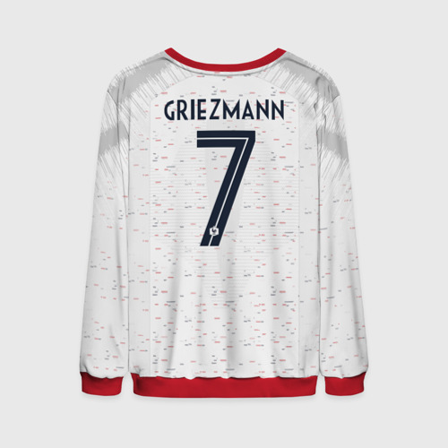 Мужской свитшот 3D Griezmann away WC 2018, цвет красный - фото 2