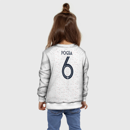 Детский свитшот 3D Pogba away 2018 WC - фото 8