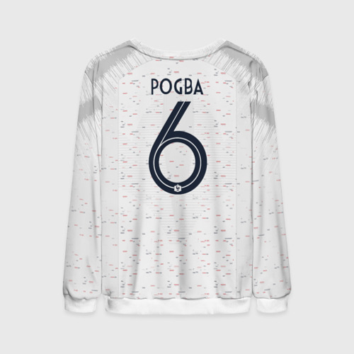 Мужской свитшот 3D Pogba away 2018 WC, цвет белый - фото 2