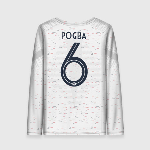 Женский лонгслив 3D Pogba away 2018 WC - фото 2