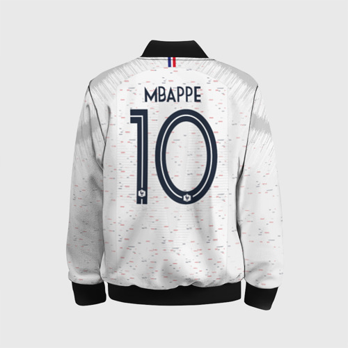 Детский бомбер 3D Mbappe away WC 2018, цвет черный - фото 2