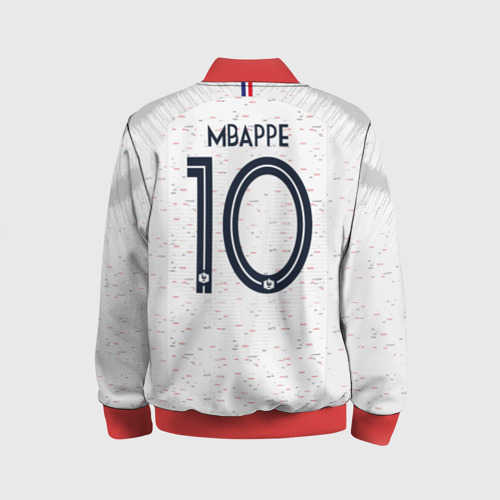 Детский бомбер 3D Mbappe away WC 2018, цвет красный - фото 2