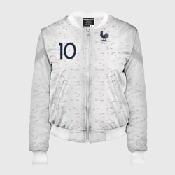 Женский бомбер 3D Mbappe away WC 2018