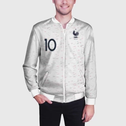 Мужской бомбер 3D Mbappe away WC 2018 - фото 2