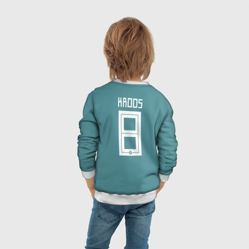 Детский свитшот 3D Kroos away WC 2018, цвет 3D печать - фото 6