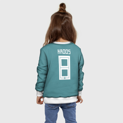 Детский свитшот 3D Kroos away WC 2018, цвет 3D печать - фото 8