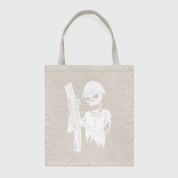 Шоппер BioNature Скелетон геодезист бел