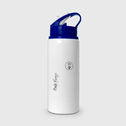 Бутылка для воды с трубочкой Pink Floyd