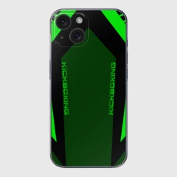 Чехол для iPhone 15 силиконовый с защитой камеры Kickboxing
