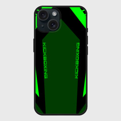 Чехол силиконовый для Apple iPhone 15 матовый Kickboxing