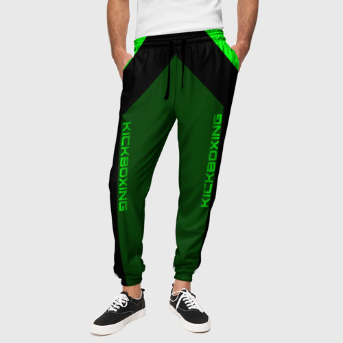 Мужские брюки 3D с принтом Kickboxing, вид сбоку #3
