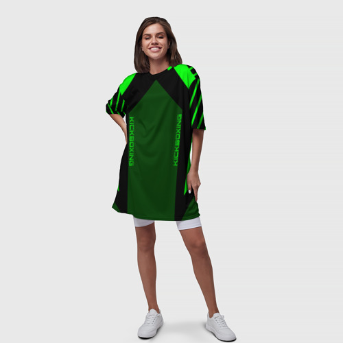 Платье-футболка 3D Kickboxing, цвет 3D печать - фото 5