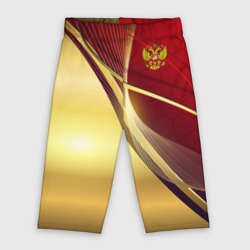 Велосипедки 3D Russia sport: Red and Gold