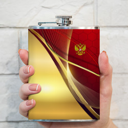 Фляга Russia sport: Red and Gold - фото 2