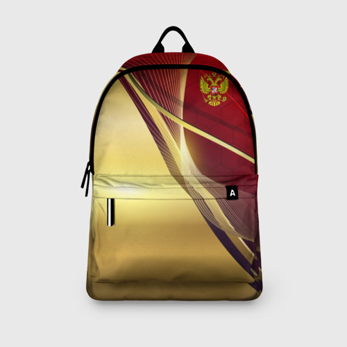 Рюкзак 3D Russia sport: Red and Gold - фото 4