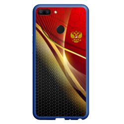 Чехол Honor 9 Lite Russia sport: red and black