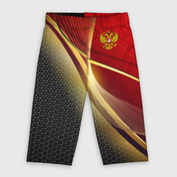 Велосипедки 3D Russia sport: red and black