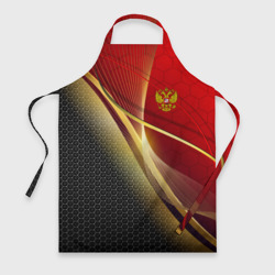 Фартук 3D Russia sport: red and black