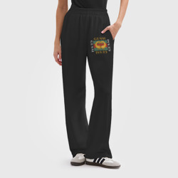 Женские брюки oversize без начеса хлопок Gussi - фото 2