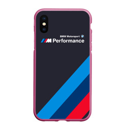 Чехол для iPhone XS Max матовый BMW Performance