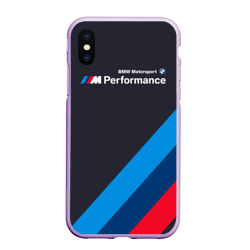 Чехол для iPhone XS Max матовый BMW Performance