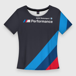 Женская футболка 3D Slim BMW Performance