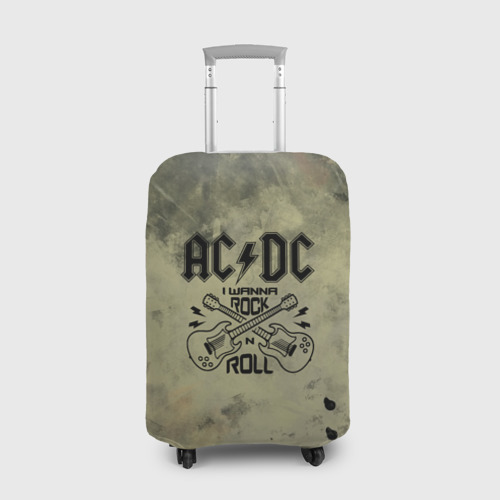 Чехол для чемодана 3D AC DC, цвет 3D печать