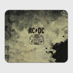 Прямоугольный коврик для мышки AC DC