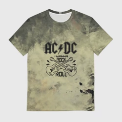 Мужская футболка 3D AC DC