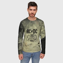 Мужской лонгслив 3D AC DC - фото 2