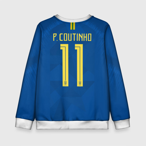 Детский свитшот 3D Coutinho away WC 2018, цвет 3D печать - фото 2