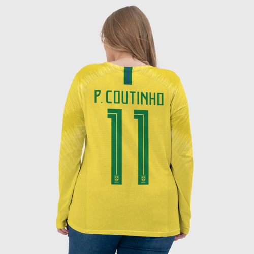 Женский лонгслив 3D Coutinho home WC 2018 - фото 7