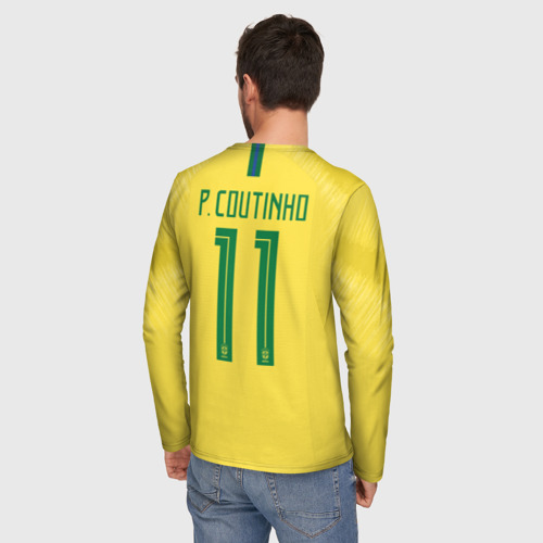 Мужской лонгслив 3D Coutinho home WC 2018 - фото 4