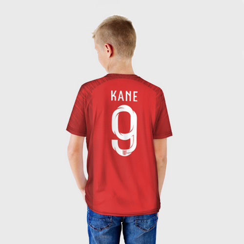 Детская футболка 3D Kane away WC 2018, цвет 3D печать - фото 4