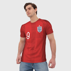 Мужская футболка 3D Kane away WC 2018 - фото 2