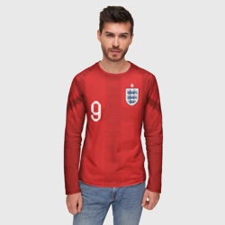 Мужской лонгслив 3D Kane away WC 2018 - фото 2