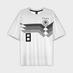 Мужская футболка oversize 3D Kroos home WC 2018