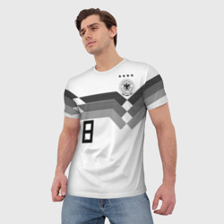 Мужская футболка 3D Kroos home WC 2018 - фото 2