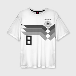 Женская футболка oversize 3D Kroos home WC 2018