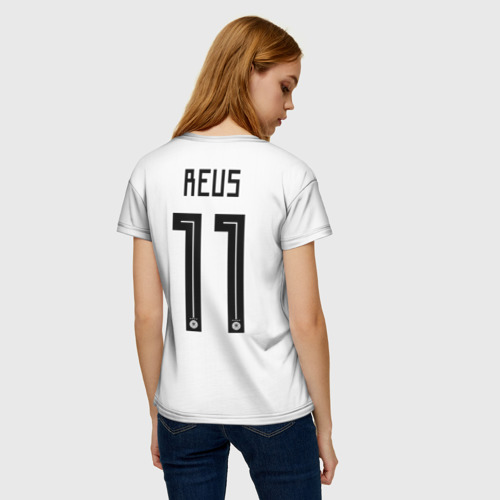 Женская футболка 3D Reus home WC 2018, цвет 3D печать - фото 4