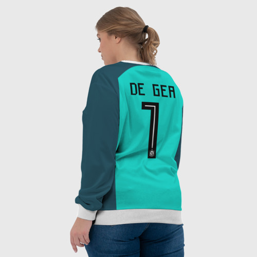 Женский свитшот 3D De Gea WC 2018, цвет 3D печать - фото 7